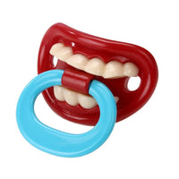 Silicone Baby Lip Pacifier Kiss Pink Rose Red Lip Shape Teeth Soothers Funny Baby Pacifiers For Baby and For Kids - BIG FRENCHIES