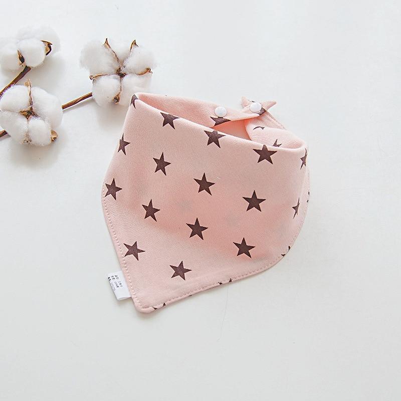 Cotton Cartoon Bandana Feeding Saliva Towel Waterproof Bibs For Baby Burp Accessory Adjustable Button Durable Baby Towels - BIG FRENCHIES