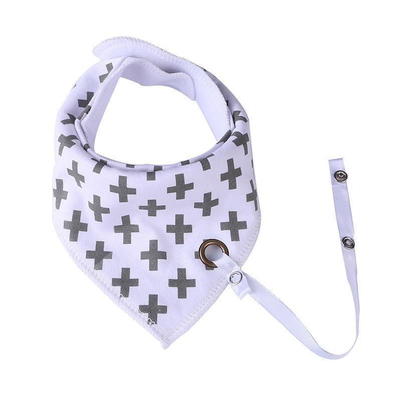 Modern Cotton Baby Bibs Nipple Feeding Towel Cartoon Design For Newborn Infants Toddler Triangle Scarf Bibs for Kids - BIG FRENCHIES