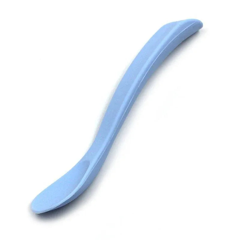 Baby Soft Flexible Silicone Spoon Food Grade Baby Feeding Spoons Safety Tableware Infant Learning Spoons For Boys And Girls - BIG FRENCHIES