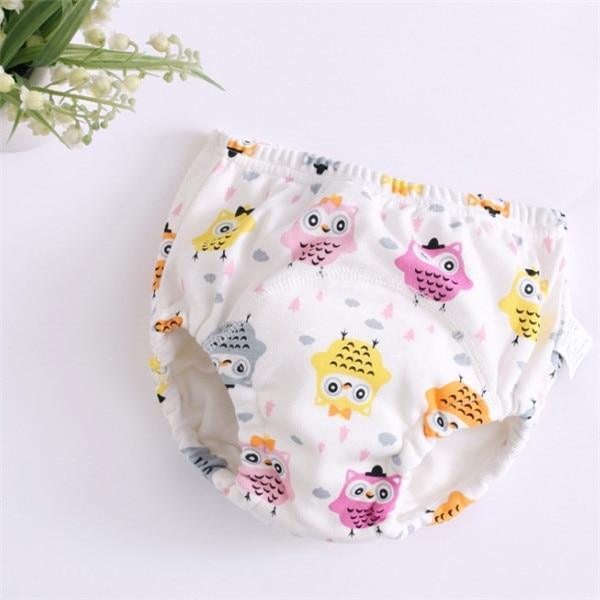 6 Layer Baby Cotton Training Pants Panties Cloth Diapers Reusable Child Nappies Breathable Diaper - BIG FRENCHIES