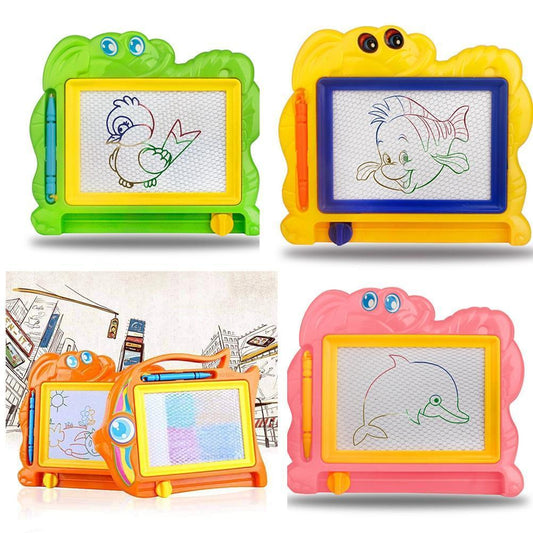 NEW Children Writing Doodle Stencil Painting Magnetic Drawing Board Set Learning & Education Toys Hobbies for Kids - BIG FRENCHIES