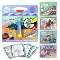Magic Water Drawing Books Coloring Books Doodle & Magic Pen Painting Drawing Board Children Painting Toys Birthday Gifts - BIG FRENCHIES