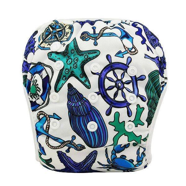 Baby Swimming Waterproof Adjustable Reusable Washable Cloth Pool Pant Diaper Cover - BIG FRENCHIES