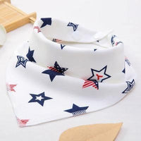 Baby Bibs Cute Cartoon Pattern bib Burp Cloths Saliva Towel Cotton Infant Burp Cloths Bib For Kids - BIG FRENCHIES
