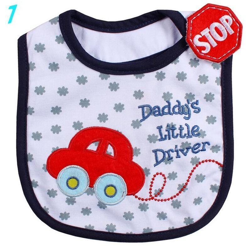 Cartoon Cotton Baby Bib Infant Saliva Towels Baby Waterproof Bibs Newborn Wear Babies Accessories - BIG FRENCHIES