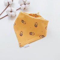 Cotton Cartoon Bandana Feeding Saliva Towel Waterproof Bibs For Baby Burp Accessory Adjustable Button Durable Baby Towels - BIG FRENCHIES