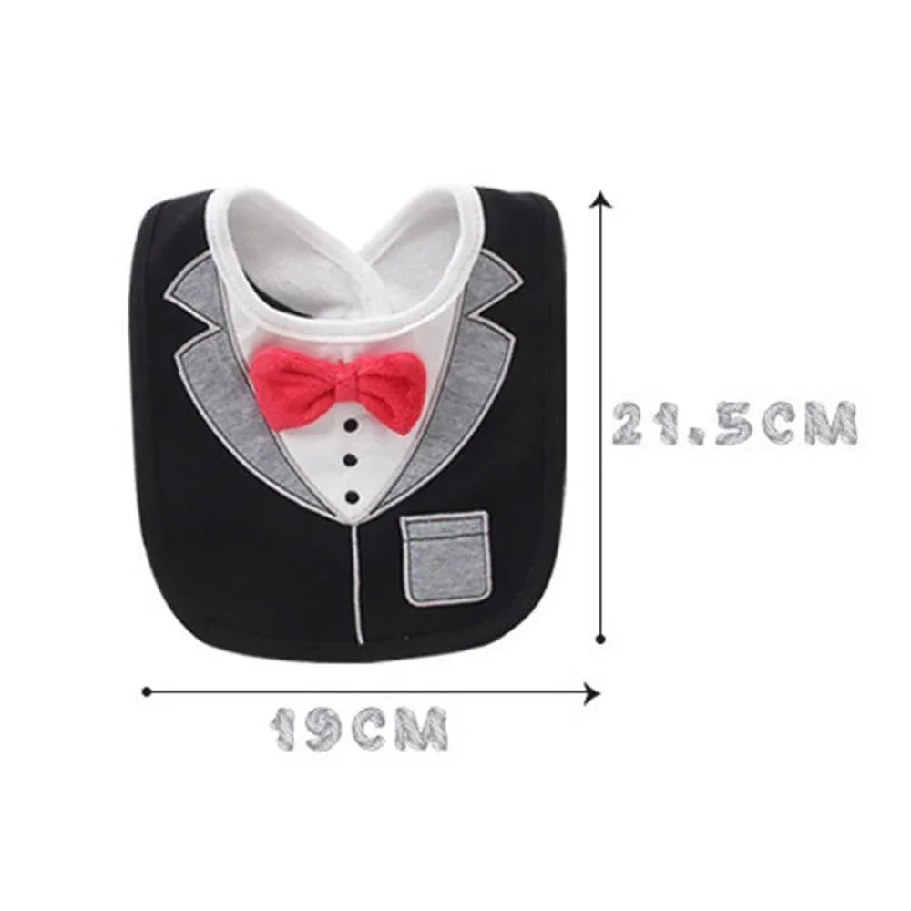 Newborn Scarf Baby Bib Waterproof Feeding Bib Bandana Bow Tie Baby Bibs Silicone Bib For Kids - BIG FRENCHIES