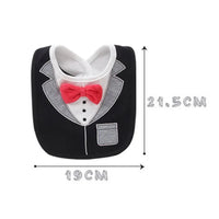 Newborn Scarf Baby Bib Waterproof Feeding Bib Bandana Bow Tie Baby Bibs Silicone Bib For Kids - BIG FRENCHIES