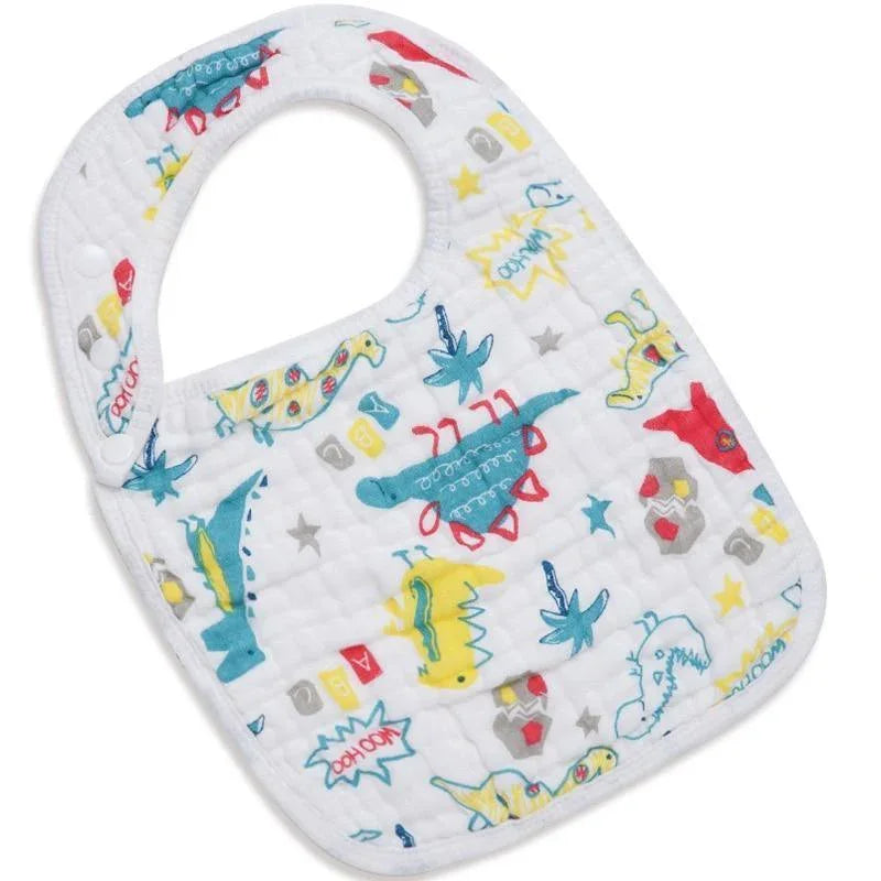 Cotton Baby Burp Cloth For Toddlers Feeding Durable Apron Multi-use Saliva Towel Scarf And Bandana Bibs - BIG FRENCHIES
