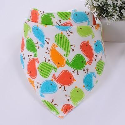 Baby Bibs Cute Cartoon Pattern bib Burp Cloths Saliva Towel Cotton Infant Burp Cloths Bib For Kids - BIG FRENCHIES