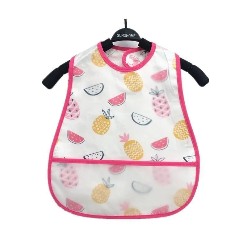 Adjustable Baby Bibs Waterproof Lunch Feeding Bibs Baby Cartoon Feeding Cloth Children Baby Bib for Kids - BIG FRENCHIES