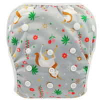 Baby Swimming Waterproof Adjustable Reusable Washable Cloth Pool Pant Diaper Cover - BIG FRENCHIES