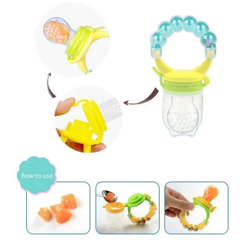 Fresh Food Baby Pacifiers Feeder For Kids Fruit Feeder Nipples Feeding Safe Baby Supplies Nipple Multi-purpose Pacifier - BIG FRENCHIES