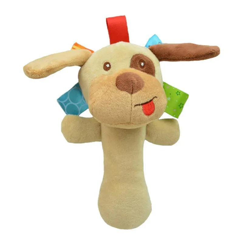 Newborn Baby Toys 0-12 Months Cartoon Baby Plush Rattle Mobile Bell Toy Infant Toddler Early Educational Toys For Kids - BIG FRENCHIES