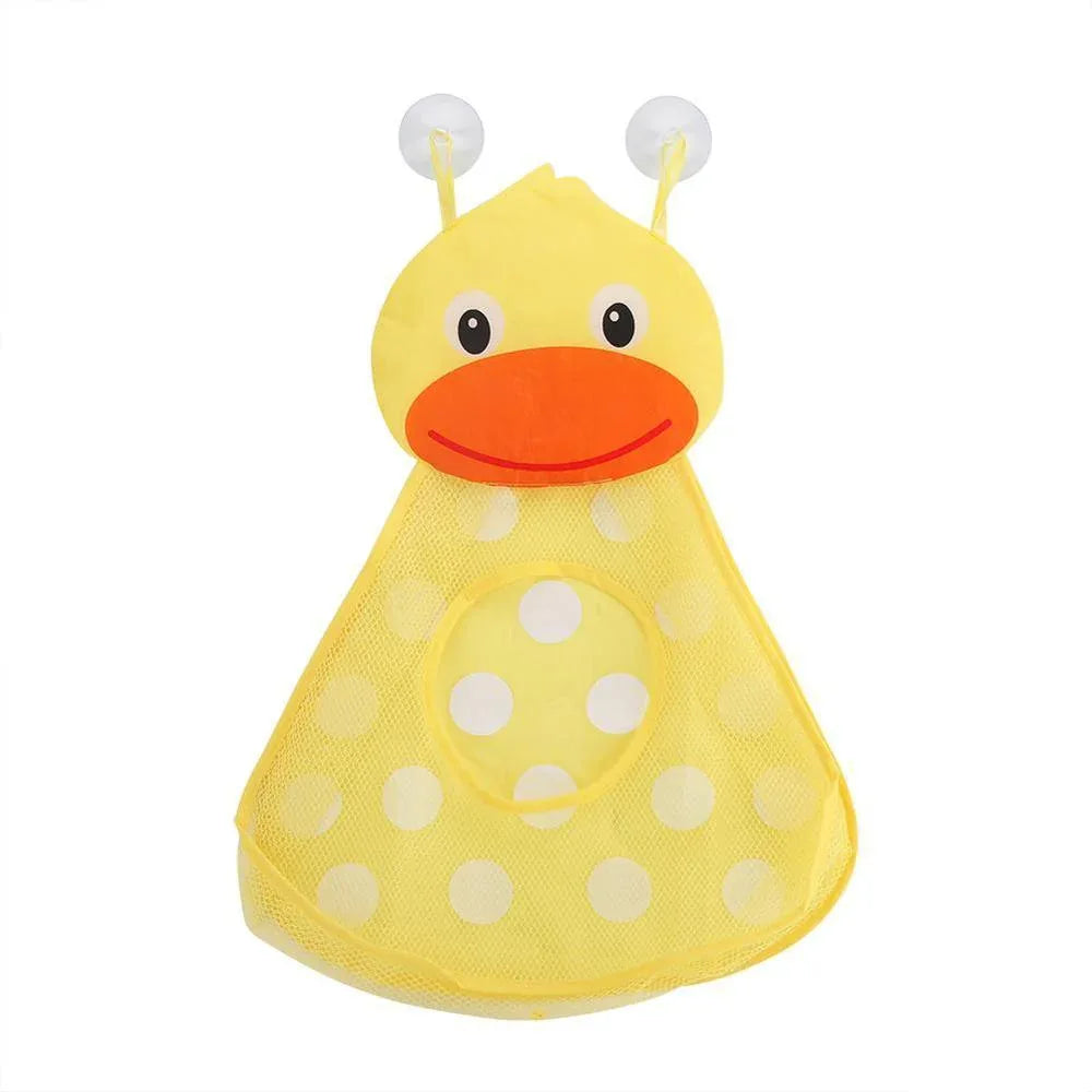 Baby Shower Bath Toys Little Duck Little Frog Baby Kids Toy Storage Mesh With Strong Suction Cups Toy Bag Net Bathroom Organizer - BIG FRENCHIES