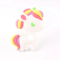 Silicone Teethers Food Grade Tiny Rod Teething Baby Shower Gifts Cartoon Animals Teether Let's Make 1pc - BIG FRENCHIES