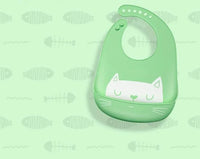 Bibs Waterproof Silicone Feeding Baby Saliva Towel Newborn Cartoon Aprons Baby Bibs Adjustable - BIG FRENCHIES