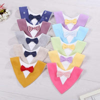 Infant Kids Bibs For Boy/Girls Newborn Feeding Waterproof Toddlers Soft Bow Burp Tie Scarf For Children - BIG FRENCHIES