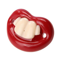 Silicone Baby Lip Pacifier Kiss Pink Rose Red Lip Shape Teeth Soothers Funny Baby Pacifiers For Baby and For Kids - BIG FRENCHIES