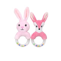 Modern Luxury Baby Rattle Toys Rabbit Plush Baby Cartoon Bed Toys for Newborn Educational Toy Rabbit Bear Hand Bells For Kids and Baby - BIG FRENCHIES
