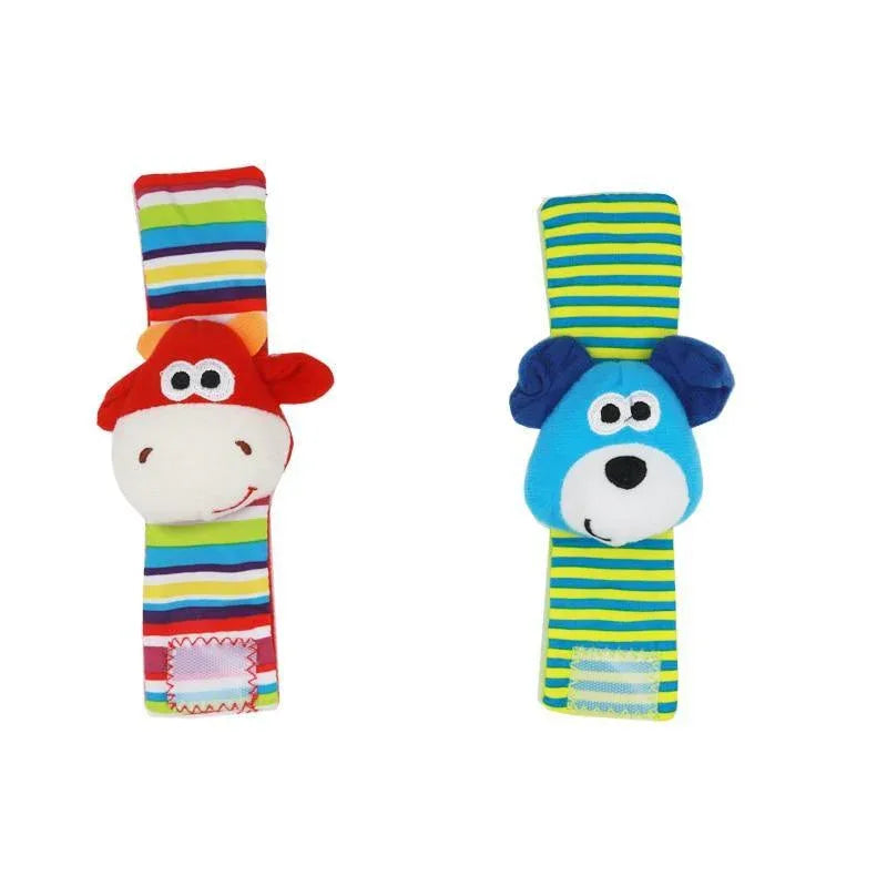 Colorful Wrist Rattles Infant Baby Kids Socks Rattle Toys Foot Socks Educational Toy High Quality Babies Gift - BIG FRENCHIES