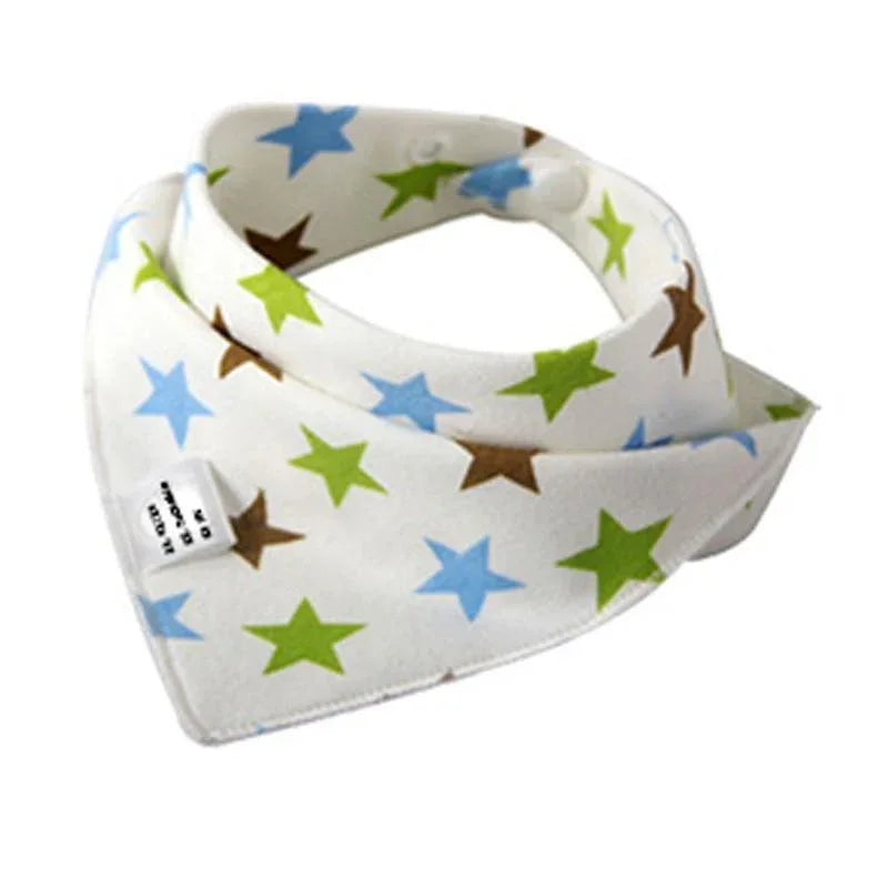 Baby Bibs Cute Cartoon Pattern bib Burp Cloths Saliva Towel Cotton Infant Burp Cloths Bib For Kids - BIG FRENCHIES