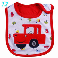 Cartoon Cotton Baby Bib Infant Saliva Towels Baby Waterproof Bibs Newborn Wear Babies Accessories - BIG FRENCHIES