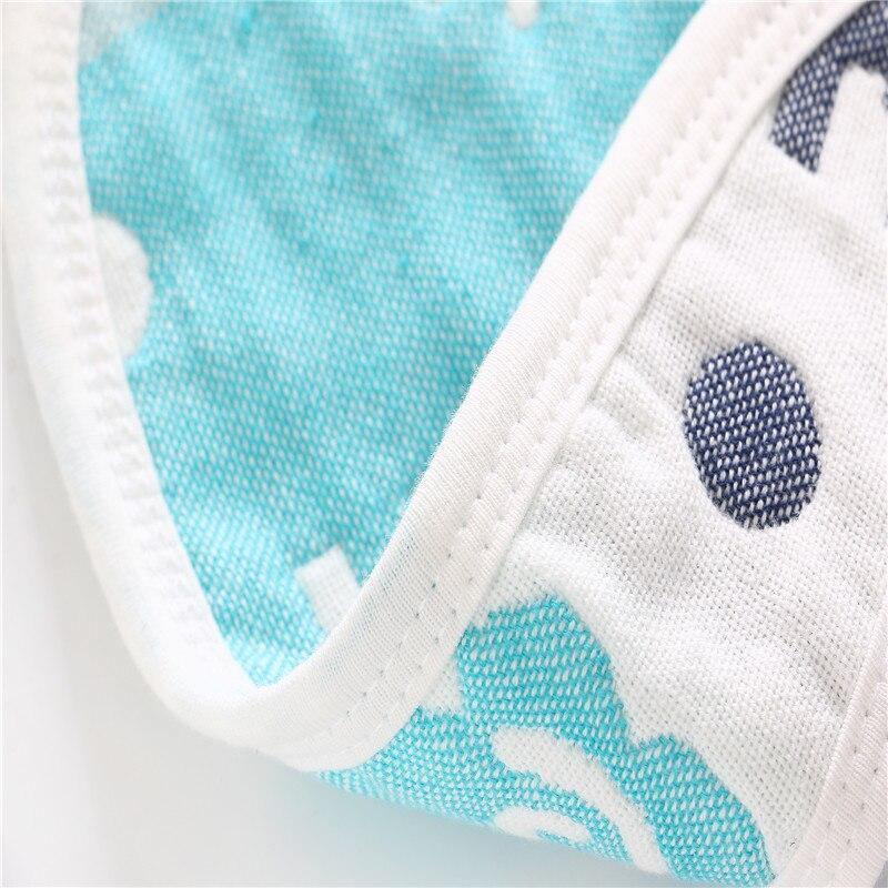 Two sides 100% Cotton Gauze Baby Bibs 6 Layers All Seasons Infant Unisex Clothing Accessories Bibs For Baby and Kids - BIG FRENCHIES