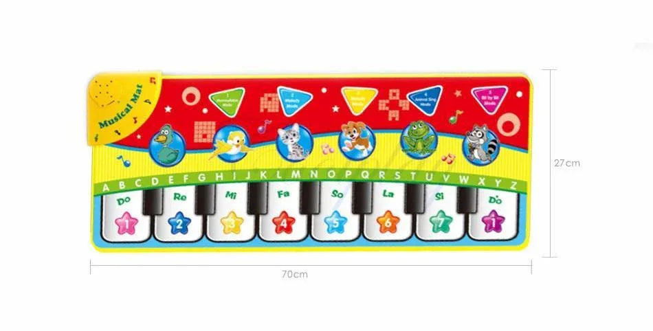 Trend Baby Piano Mats Music Carpets Children Touch Play Game Musical Carpet Mat Educational Toys Electronic Toy For Kids - BIG FRENCHIES