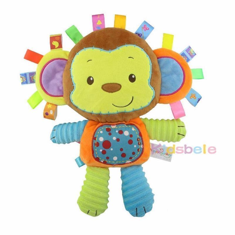 Baby Toys Appease Ring Bell Soft Plush Educational Infant Toys Kids Baby Rattles Mobiles Toy For Kids and Baby - BIG FRENCHIES