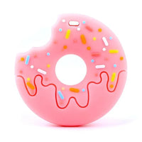 Gingerbread Man Raccoon Donut Silicone Teether Latex Free Teething Toy Baby Gift Food Grade Silicone - BIG FRENCHIES