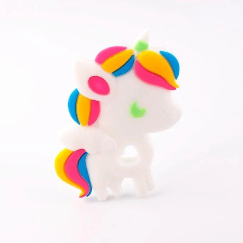 Silicone Teethers Food Grade Tiny Rod Teething Baby Shower Gifts Cartoon Animals Teether Let's Make 1pc - BIG FRENCHIES
