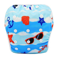 Baby Swimming Waterproof Adjustable Reusable Washable Cloth Pool Pant Diaper Cover - BIG FRENCHIES
