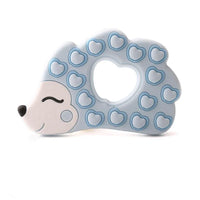 BPA Free Food Grade Silicone Teethers Cartoon Animals Shape Pacifier Clips, Accessories Baby Teething 1pc - BIG FRENCHIES