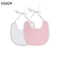 Handmade Luxury Floral Baby Bib Accessories Burp Cloths Newborn Baby Boy Girl Kids Cartoon Bibs 100% Cotton Linen Waterproof Saliva Bib For Kids - BIG FRENCHIES