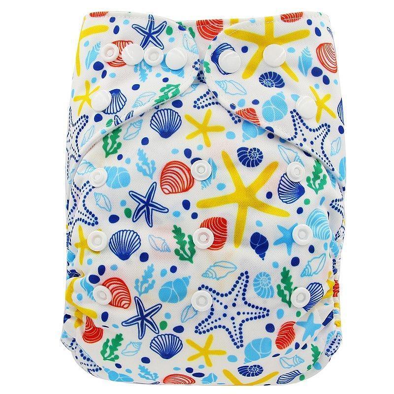 Baby Cloth Diapers Reusable Nappies Character Unisex Baby Care Pants Waterproof Pocket Cloth Diaper For Baby - BIG FRENCHIES