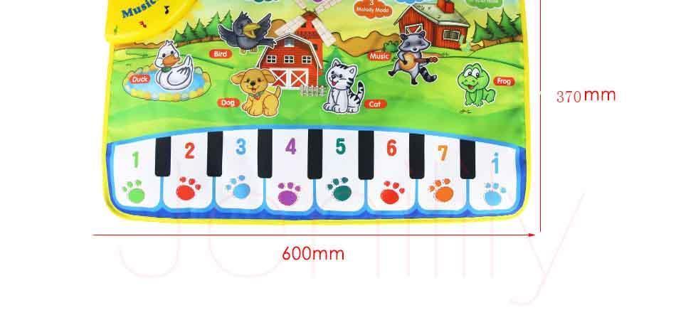 Baby Piano Mats Music Carpets Animal Barking Pad to Play Baby Toys Learning Musical Instrument Toys for Children Kids - BIG FRENCHIES