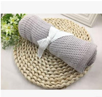 Baby Blanket Cotton Super Soft Blankets Newborn Swaddle Infant Wrap Bath Towel Girl Boy Stroller - BIG FRENCHIES