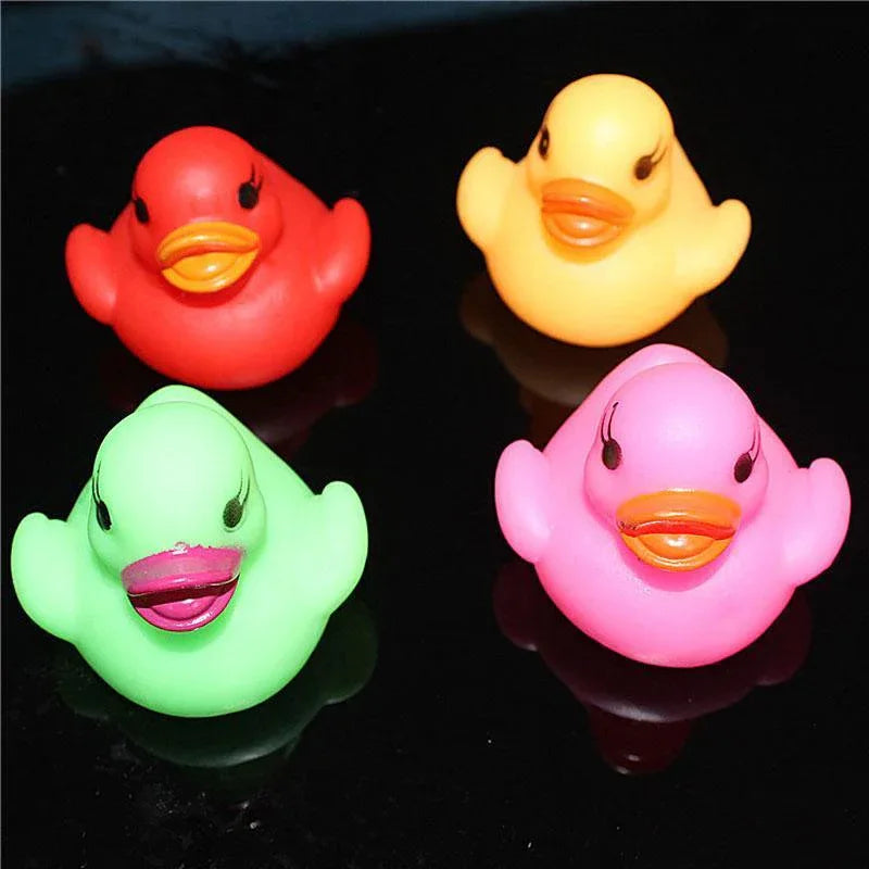 Baby Toys Rubber Bath Ducks Gold Fish for Bathing Newborns Bathroom Kids Bathtub Accessories Toddler Kids Toy - BIG FRENCHIES