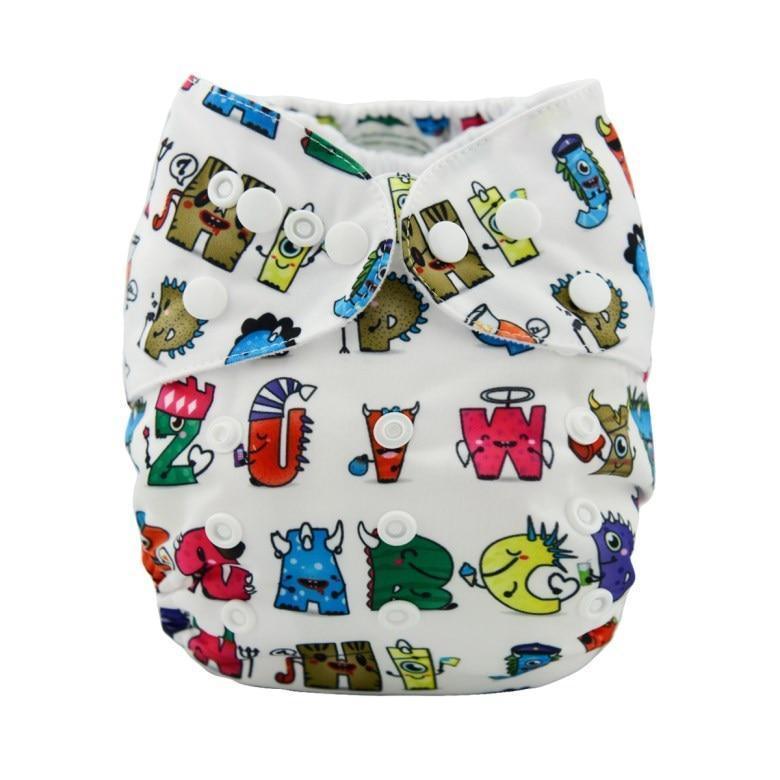 1 Piece Baby Pocket Cloth Diaper Nappy One Size Reusable Washable Comfortable Diapers For Babies - BIG FRENCHIES