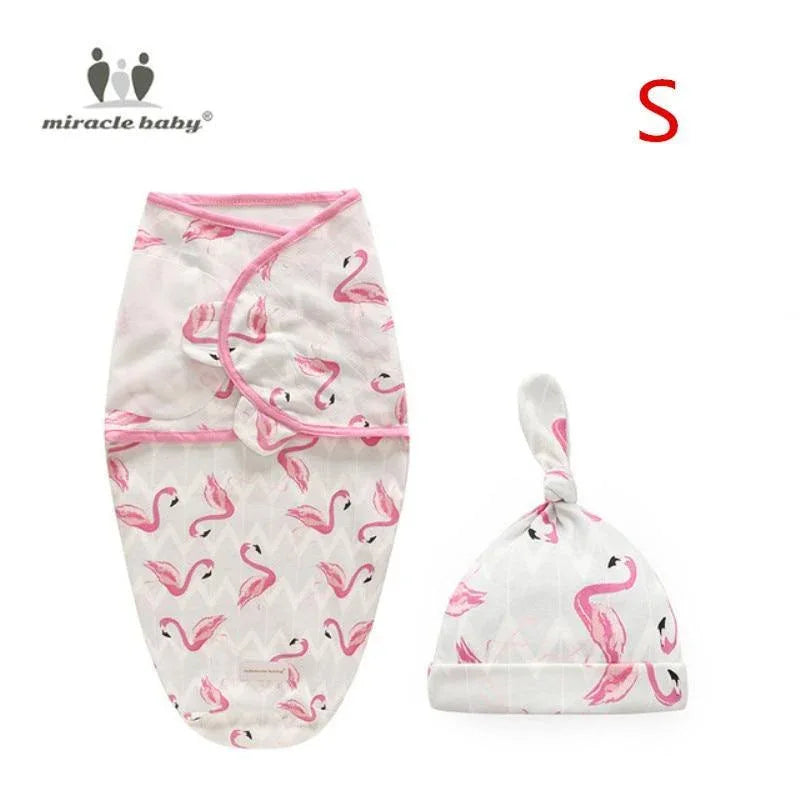 Baby Swaddle Blanket With Cap Swaddle Wrap Swaddling bag Baby Sleeping Bag - BIG FRENCHIES