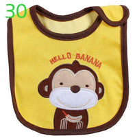 Cartoon Cotton Baby Bib Infant Saliva Towels Baby Waterproof Bibs Newborn Wear Babies Accessories - BIG FRENCHIES