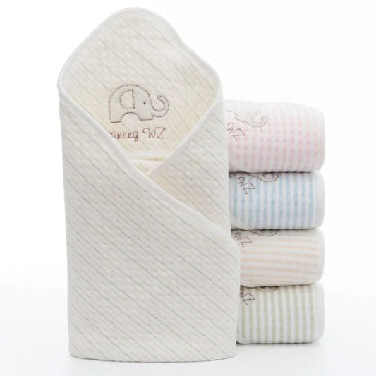 Summer Baby Blanket Infant Breathable Envelop Swaddle For Newborn Baby Hooded Sleepsack For Baby - BIG FRENCHIES