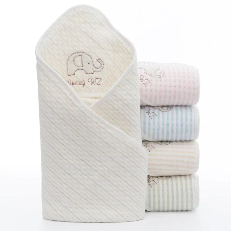 Summer Baby Blanket Infant Breathable Envelop Swaddle For Newborn Baby Hooded Sleepsack For Baby - BIG FRENCHIES