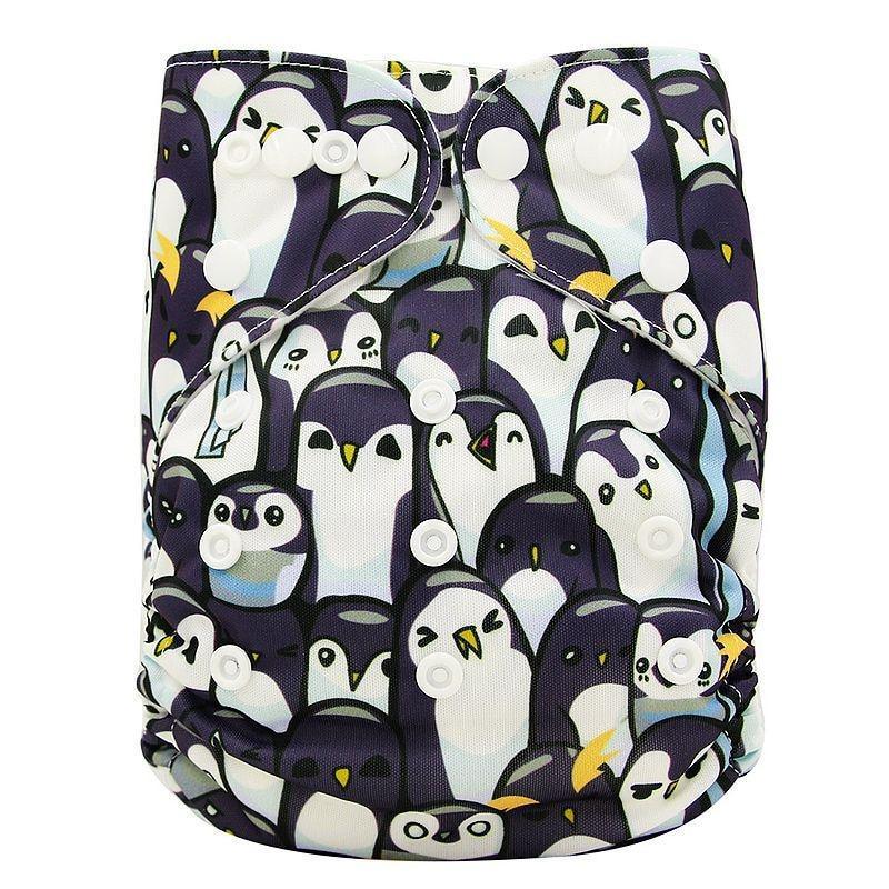 Baby Cloth Diapers Reusable Nappies Character Unisex Baby Care Pants Waterproof Pocket Cloth Diaper For Baby - BIG FRENCHIES