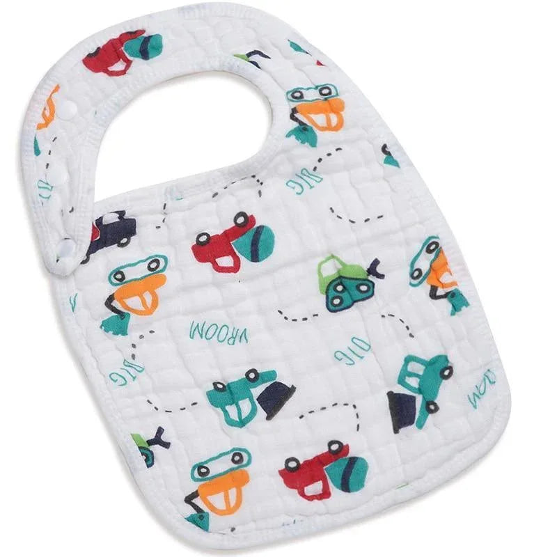 Cotton Baby Burp Cloth For Toddlers Feeding Durable Apron Multi-use Saliva Towel Scarf And Bandana Bibs - BIG FRENCHIES