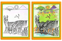 Modern Coloring Magic Water Drawing Book With Pen For Kids and Baby Educational Toy Animals Painting Writing Doodle Cloth Book Kids Drawing Board - BIG FRENCHIES
