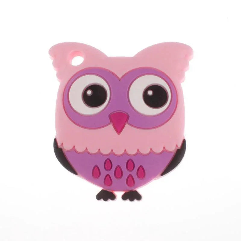 Unicorn Silicone Baby Teether Cartoon Animal BPA Free Rodents Teething Shower Gifts Koala Penguin Owl Fox For Kids - BIG FRENCHIES