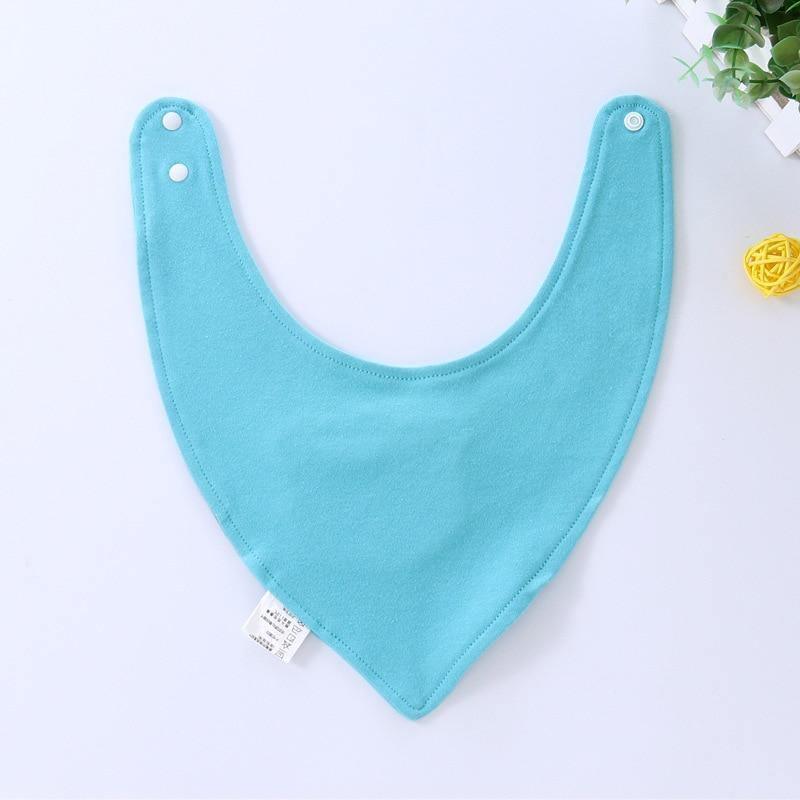 Baby Bibs Waterproof Triangle Cotton Cartoon Child Dribble Bibs Newborn Absorbent Cloth Bib for Kids in Cat Design - BIG FRENCHIES